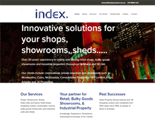 Tablet Screenshot of indexproperty.com.au